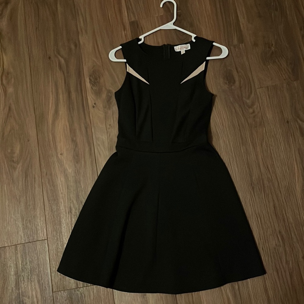 Black skater dress